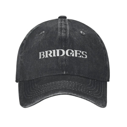 Bridges Death Stranding Game Baseball Cap Vintage Distressed Denim Snapback Cap
