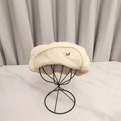 Women Spring Summer Soft-Brimmed Cloud Painter Hat