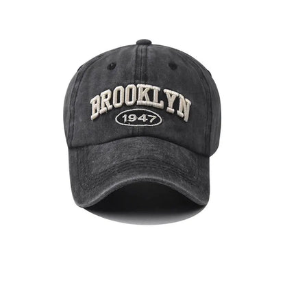 New Brooklyn Cotton Embroidered Baseball Hat