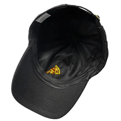 Pizza Embroidered Baseball Cap For Women Men