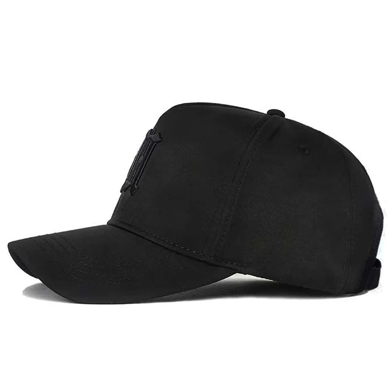Fashion Gothic Letter M Embroidery Baseball Caps Autumn Outdoor Adjustable Casual Hats Sunscreen Hat Sports Cap