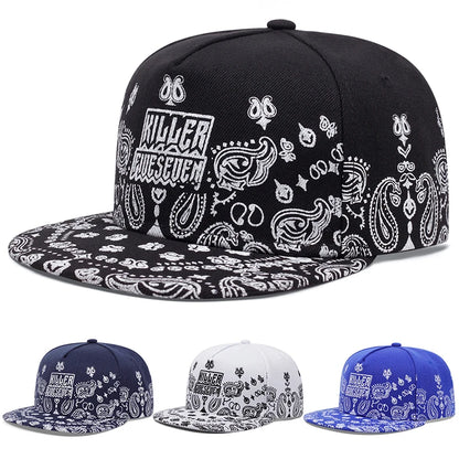 West Coast Cashew Flower Street Hip Hop Hat Outdoor Cycling Skateboard Hat