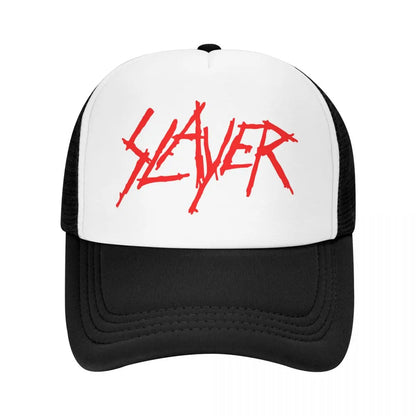 Slayers Logo Trucker Hats Men Women Fashion Dad Hat