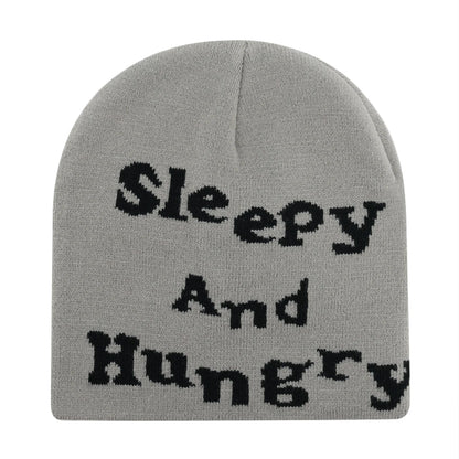 Y2k Letter Butter Knit Hats Skullies Beanies Autumn Winter Warm Hat