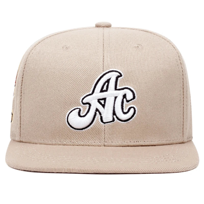 AC Side Sport Embroidery Fashionable Men's Sports Hip Hop Hat
