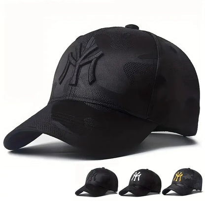 Fashion Letter Embroidery Camouflage Baseball Hats Spring And Autumn Outdoor