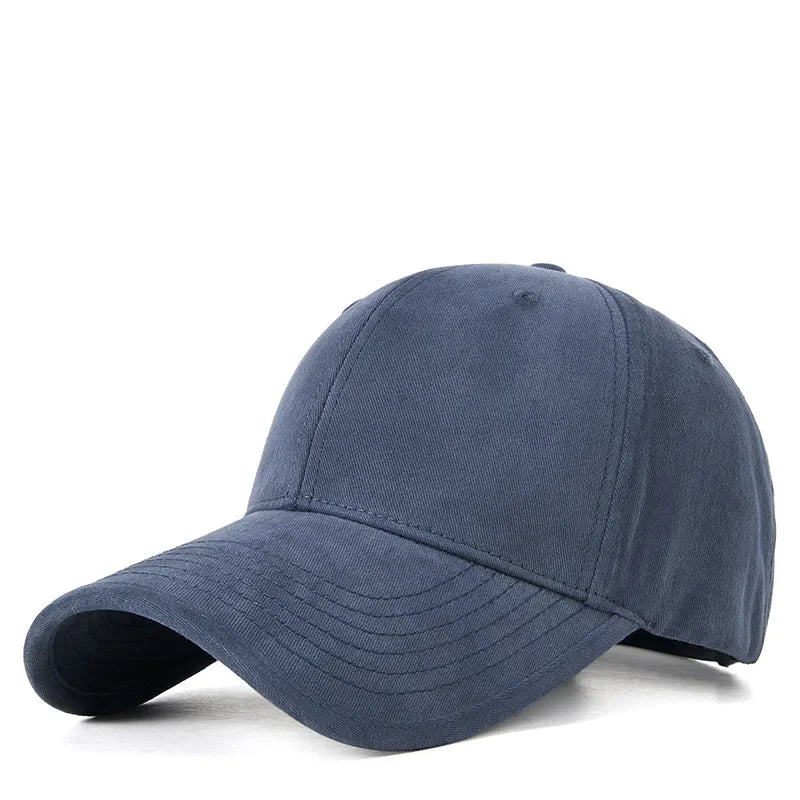 Large Size 6 Panel Dad Hats 100% Cotton Blank Unstructured Baseball Hats