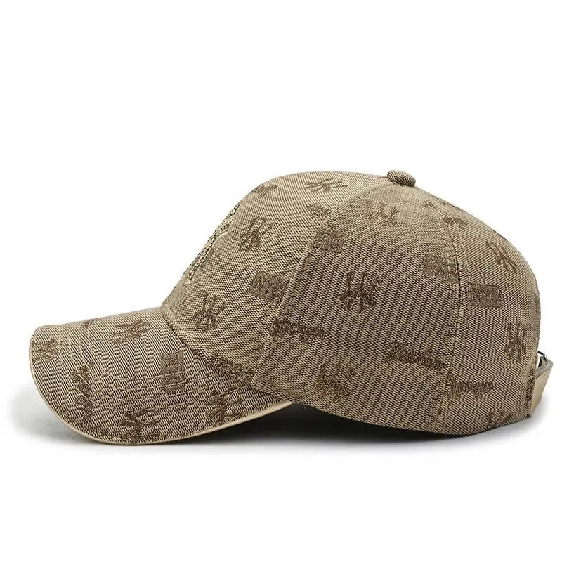 Spring And Autumn New Men's And Women's Baseball Caps Korean Fashion Embroidery Letter Caps