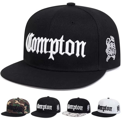 Unisex Compton Embroidery Hip-hop Hats Spring And Autumn