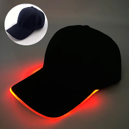Adult Hat Led Optical Fibre Cap Hip Hot Hat Night Club Concert Masquerade