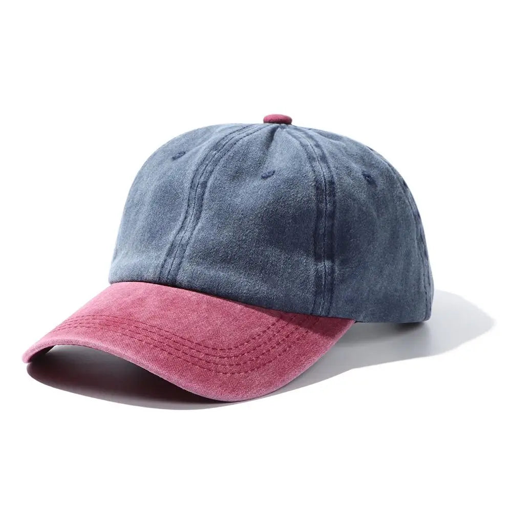 Sports Adjustable Vintage Distressed Faded Caps