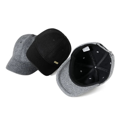 Baseball Cap Hat Men Winter Autumn Warm