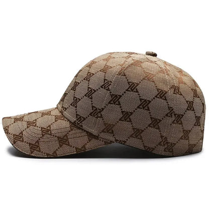 Sandwich Hard-top Baseball Cap with Big Brim for Outdoor Activities