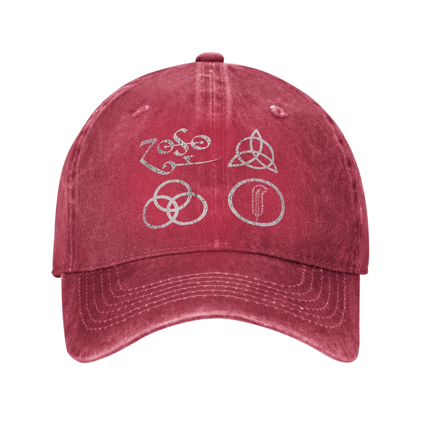 The Mother Ship Led Zeppelin Washed Baseball Cap