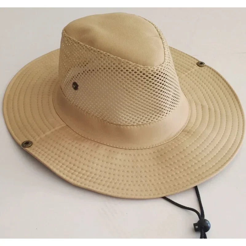 Summer Mesh Fishing Hat Outdoor Breathable Casual Cool Hat