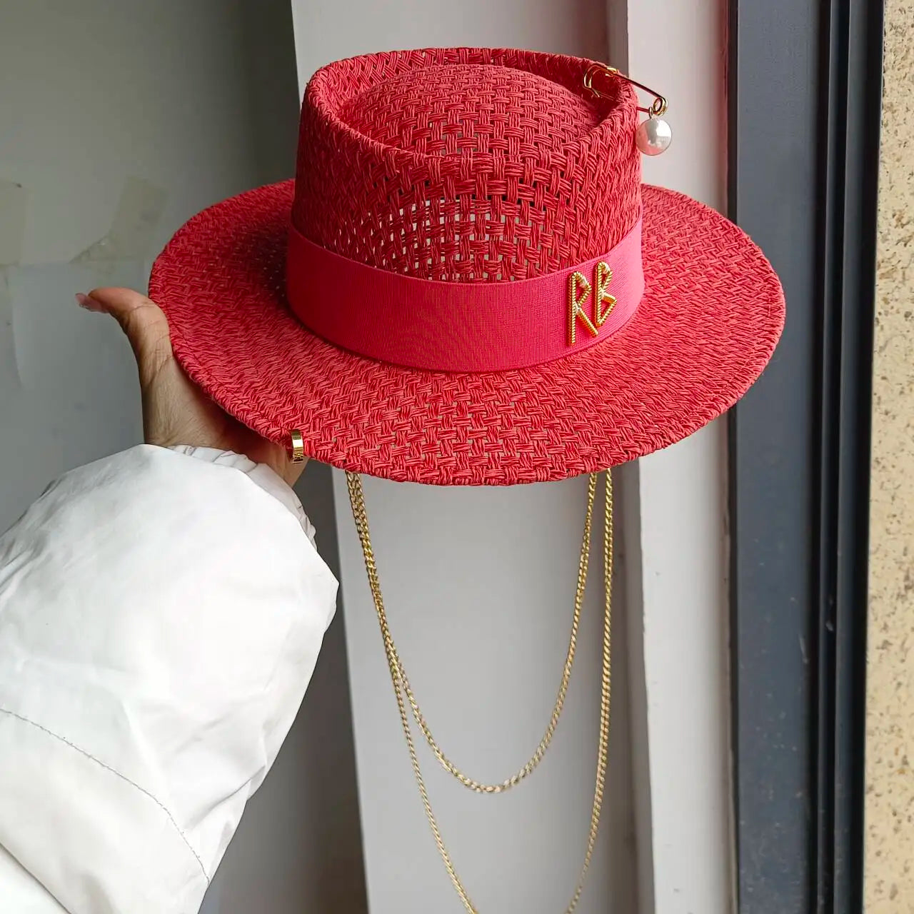Flat Top Sun Hat 2026 Delicate Weaving Straw Hat Summer Straw Hat
