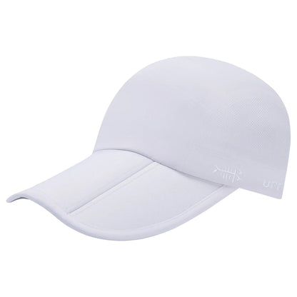 Folding Fishing Baseball Cap UPF 50+ Water Resistant Outdoor Portable Brim Hats