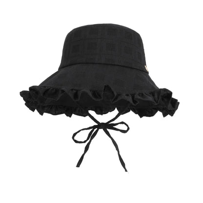 Summer Outdoor Bucket Hat Women Fashion Sun Hat