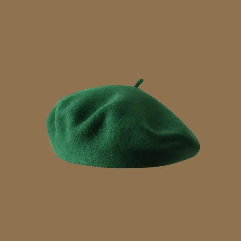 Wool Beret Hat Women French Beret Vintage Painter Cap
