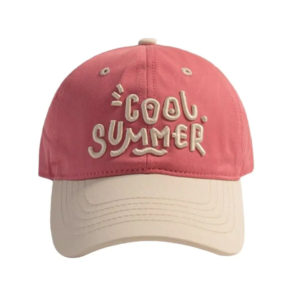 2-7 Years Cute Letter Embroidery Baseball Caps