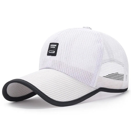 Summer Women Men Black White Baseball Caps