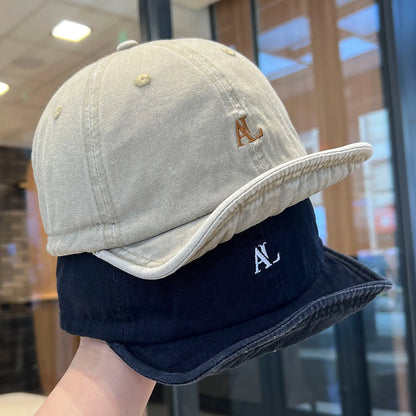 Vintage Washed Purple Baseball Cap For Women