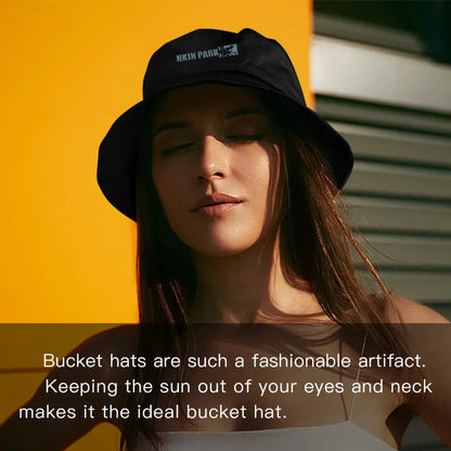 Name and Sprayer Man Logo Spring Summer Bucket Hat