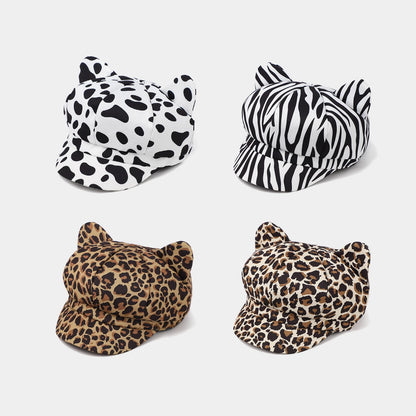 Newsboy Cap Octagonal Hats For Women