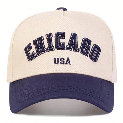 Unisex Letter Embroidered Baseball Cap