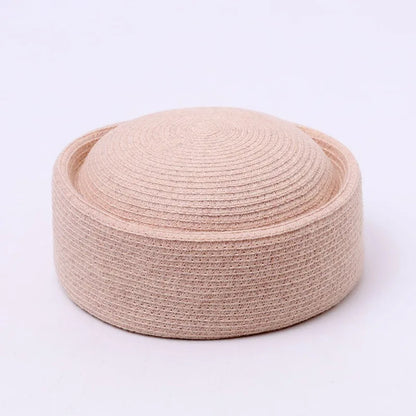 2026 Spring New Premium Papyrus Fedoras Hat Thin Painter's Hat Japanese