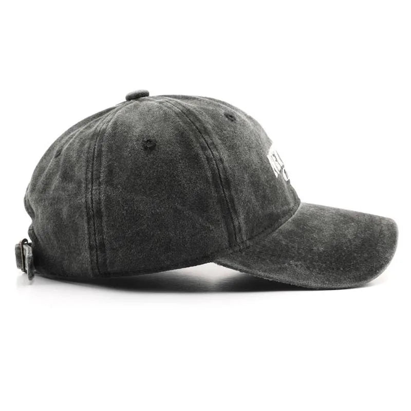 Retro New York Embroidery Baseball Hat for Men Women Vintage