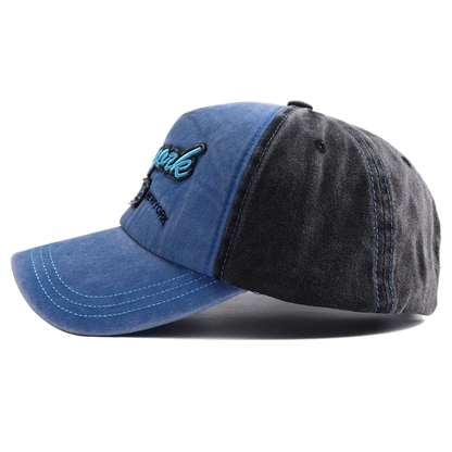 New Unisex Washed Cotton Snapback Hat