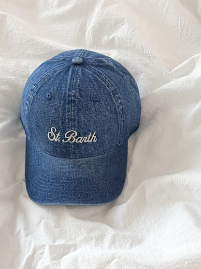 Retro Korean Washed Denim Baseball Cap
