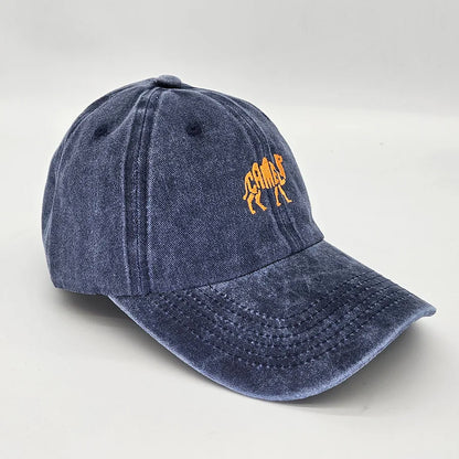 Camel Embroidered Exquisite Animal Vintage Cotton Baseball Caps Men Women