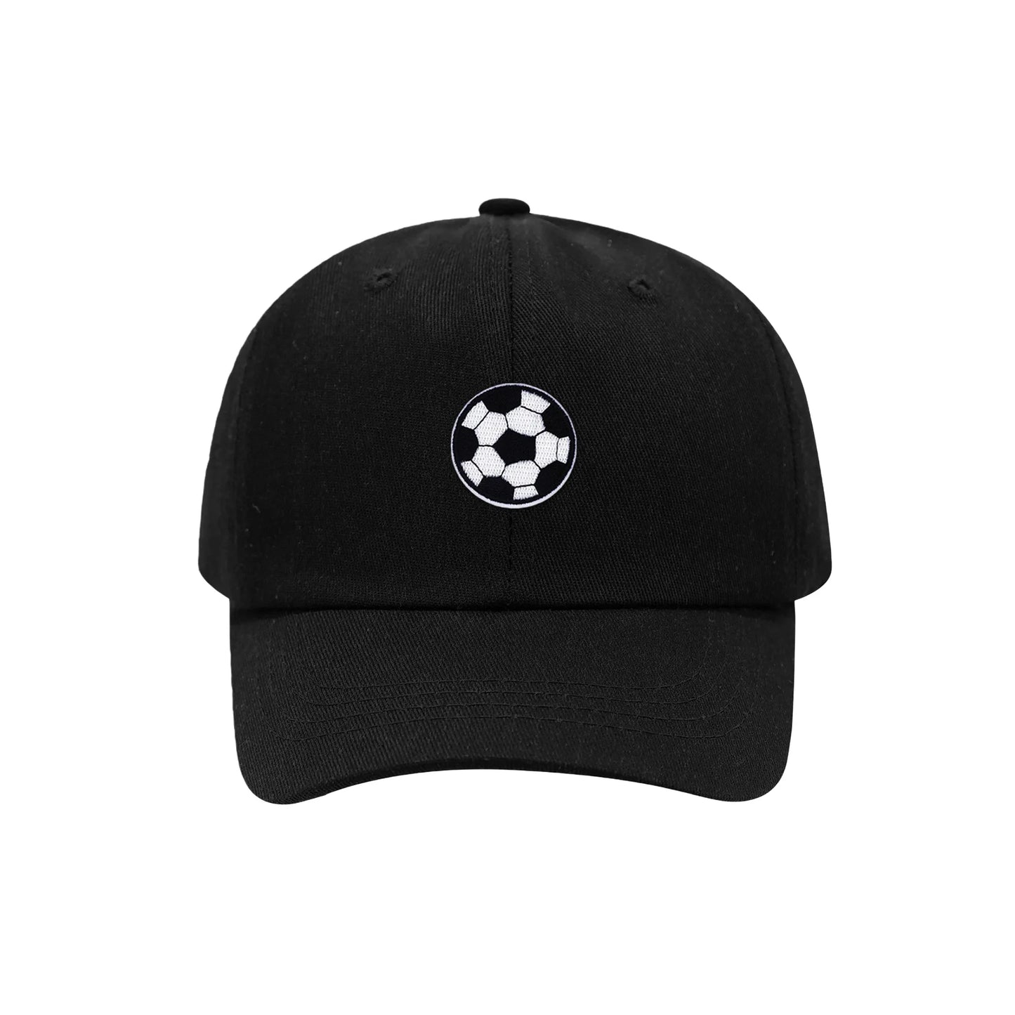 Children's Soccer Patterned Baseball Cap