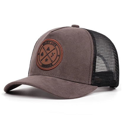Simple Fashion Net Hat Enjoy Labeling Hip Hop Hat Leisure Sports