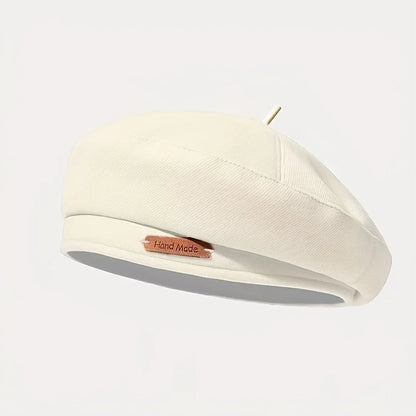 Maillard Style French Beret Hats For Women Beige Beret Hat