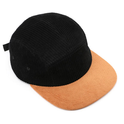 Custom Thick Autumn Versatile Retro Flat Brim Baseball Cap