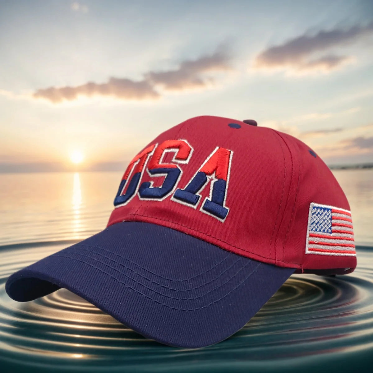 Fashion USA Flag Baseball Cap Unisex Outdoor Sport For Men And Women Caps