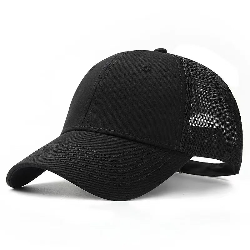 XXXL Men Women Baseball Cap Big Head Plus Size Summer Mesh Top Quality