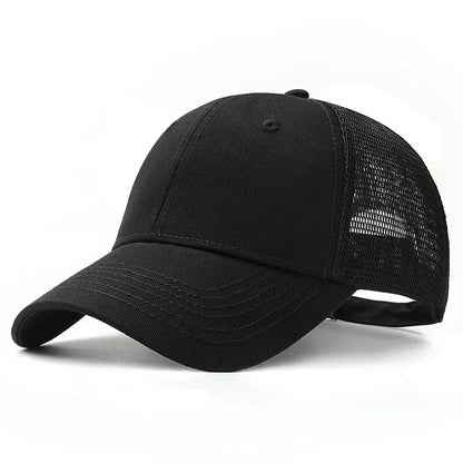 XXXL Men Women Baseball Cap Big Head Plus Size Summer Mesh Top Quality