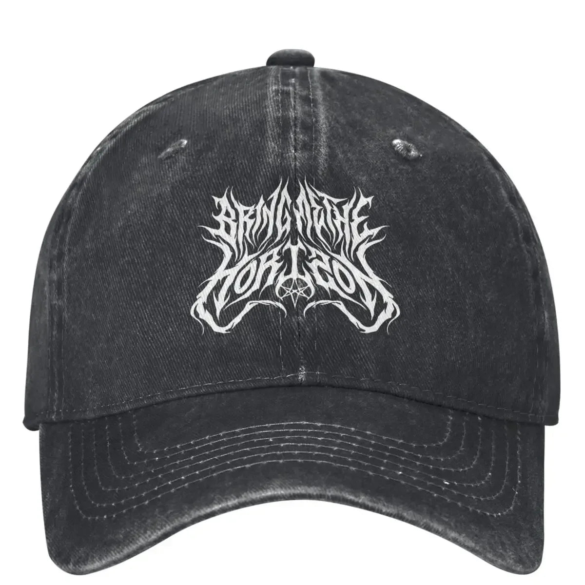 Bring Me The Horizons Brutal Logo Baseball Cap Rock Music Tennis Skate Trucker Hat