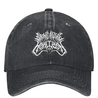 Bring Me The Horizons Brutal Logo Baseball Cap Rock Music Tennis Skate Trucker Hat