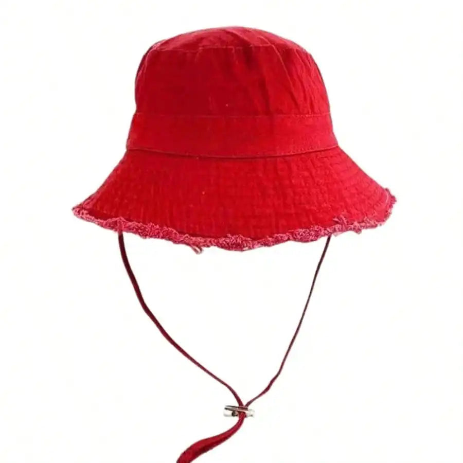 Outdoor Bucket Hat With Adjustable Chin Strap
