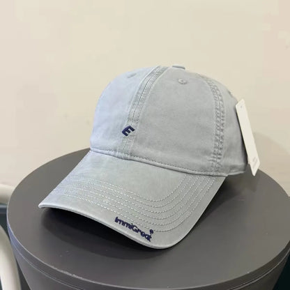 Korean Style Minimalist Baseball Cap for Men Wome