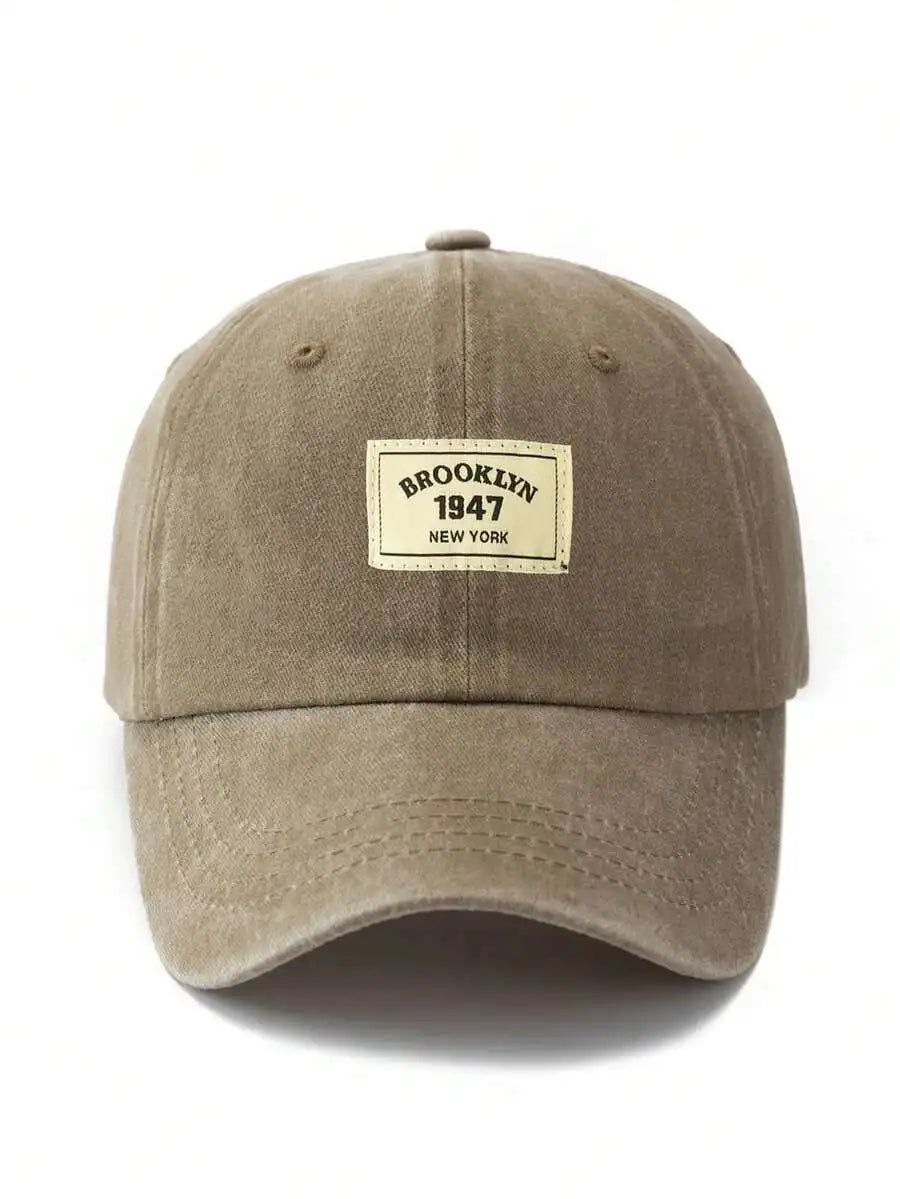 Unisex Washed Denim Baseball Cap Adjustable Casual Hat