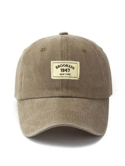 Unisex Washed Denim Baseball Cap Adjustable Casual Hat