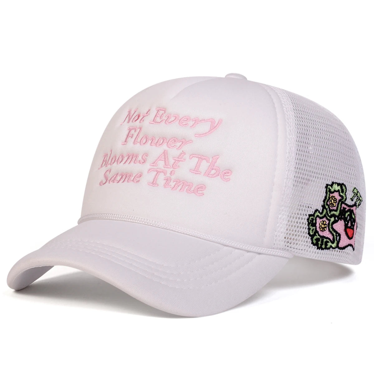 Unisex Not Every Letter Embroidery Baseball Net Caps Hip Hop Cap Spring Summer