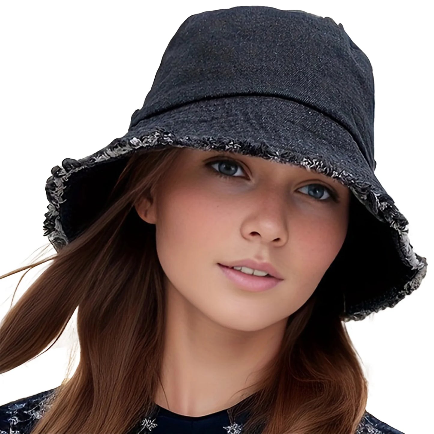 Trendy Bucket Hat Fisherman Bucket Hat Solid Color Retro