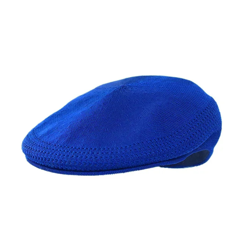 Popular 9 Colors Retro Summer Thin Black Reverse Painter Hat